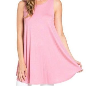 ** SOLD ** NWOT Light Pink Tunic Tank Top/Sundress